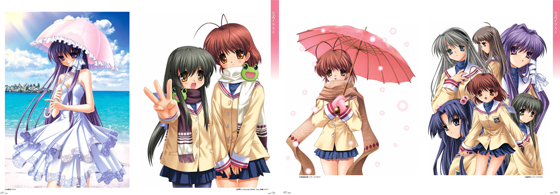 アート/エンタメ光の軌跡 CLANNAD 10th Anniversary Art Book