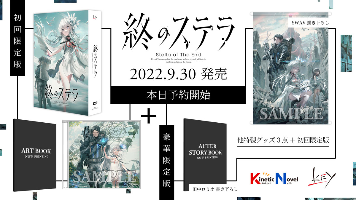 可愛すぎるフェミニンデザイン♪ 終のステラ 豪華限定版 key